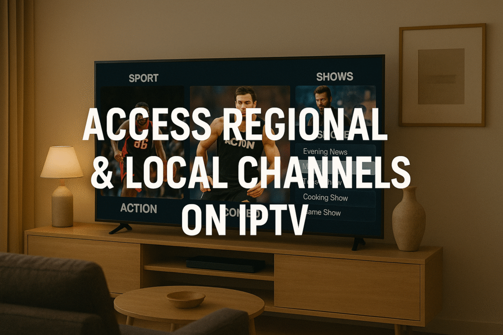 Regionals Local Channels on IPTV